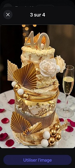 Piece montée pour un moment à fêter