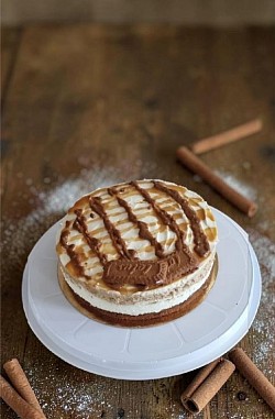 Bavarois speculoos, caramel