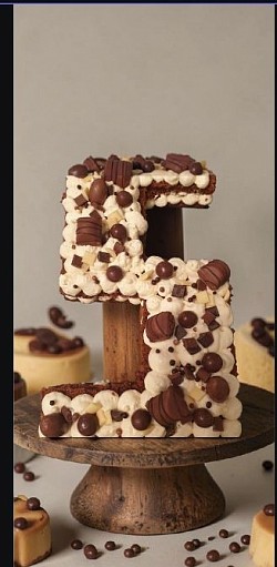 Number cake gourmand