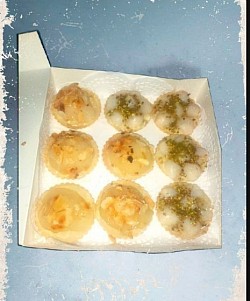 Tartelettes poires amandes et litchis pistaches