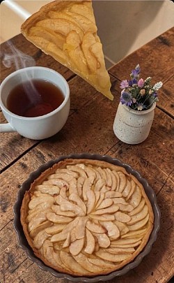 Tarte aux pommes