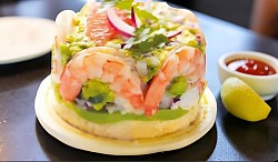 Charlotte aux crevettes