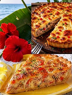 Tarte antillaise au thon